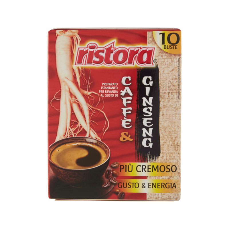 RISTORA CAFFE' & GINSENG 10 STICK 100GR