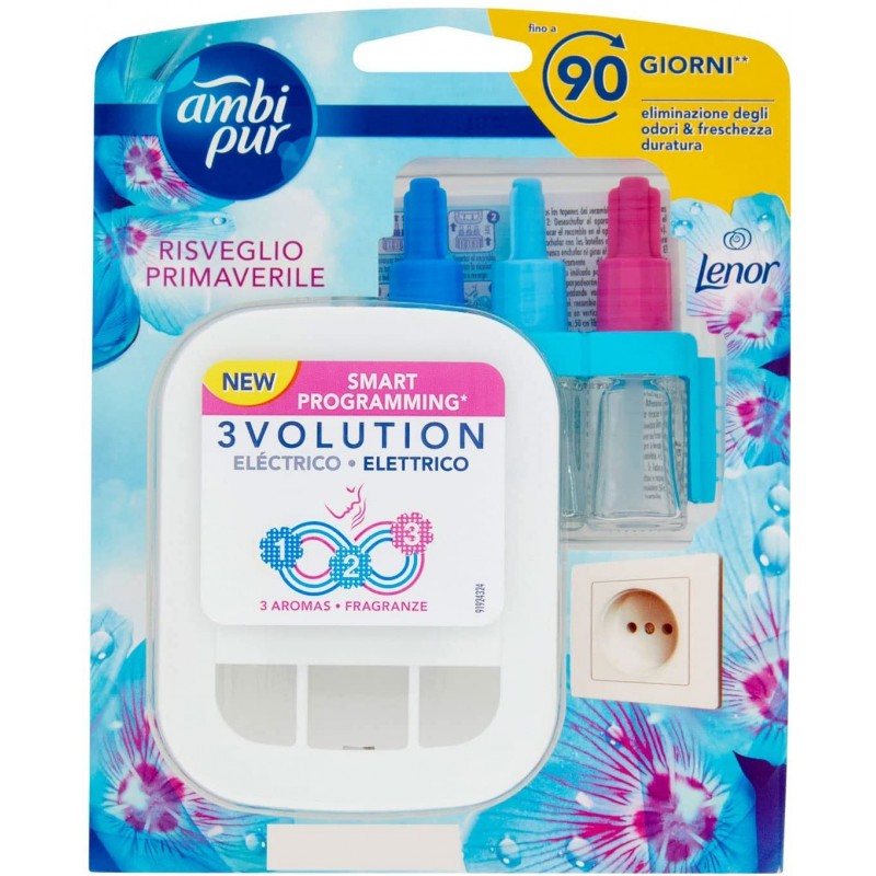 Ambipur 3volution Starter Kit Lenor Risveglio Primaverile 20ml