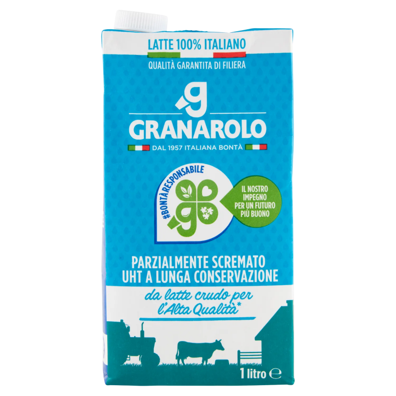 Granarolo Uht Parzialmente Scremato 100% Italiano 1000ml