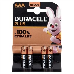 Duracell Plus 100% Aaa Ministilo 4pz