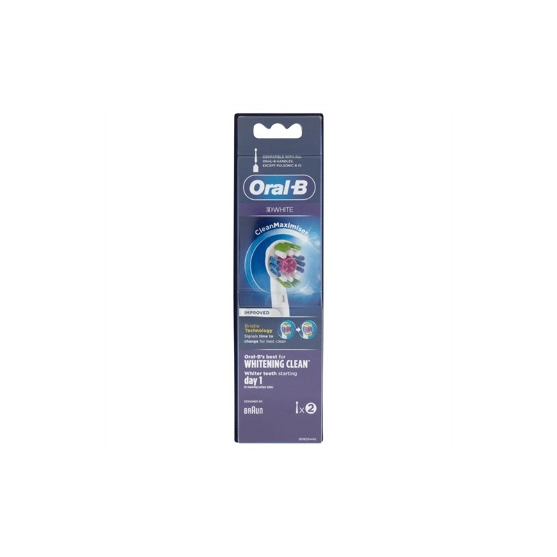 Oral-B Spazzolino Vitality Ricarica 3d White New 2pz