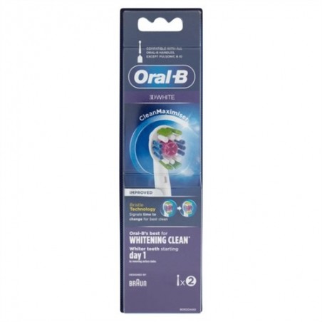 4210201317159 Oral-B Spazzolino Vitality Ricarica 3d White New 2pz