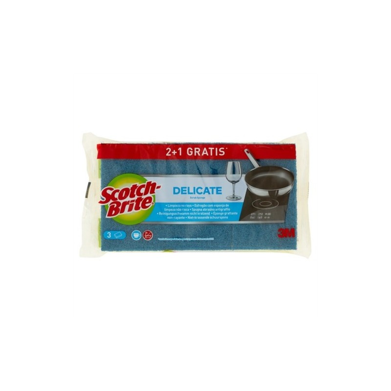 Scotch-Brite Non Graffia 2+1pz