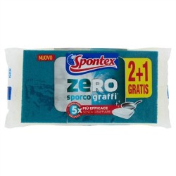 Spontex Zero Sporco E Graffi 2+1pz