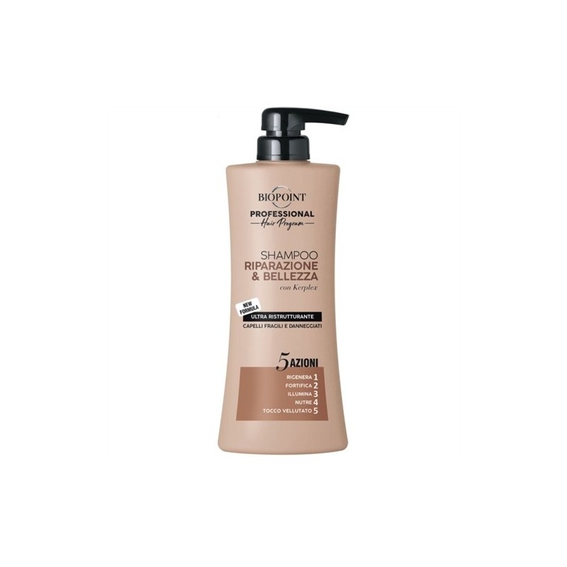 Biopoint Shampoo Riparazione E Bellezza New 400ml