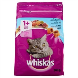 WHISKAS 1+ CAT CROCCHETTE TONNO 300GR