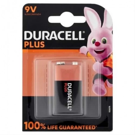 5000394142190 Duracell Plus 100% 9v New 1pz