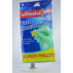 4023103073944 Vileda Guanti Extra Sensation Misura Grande 1pz