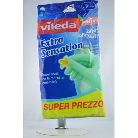 4023103073944 Vileda Guanti Extra Sensation Misura Grande 1pz