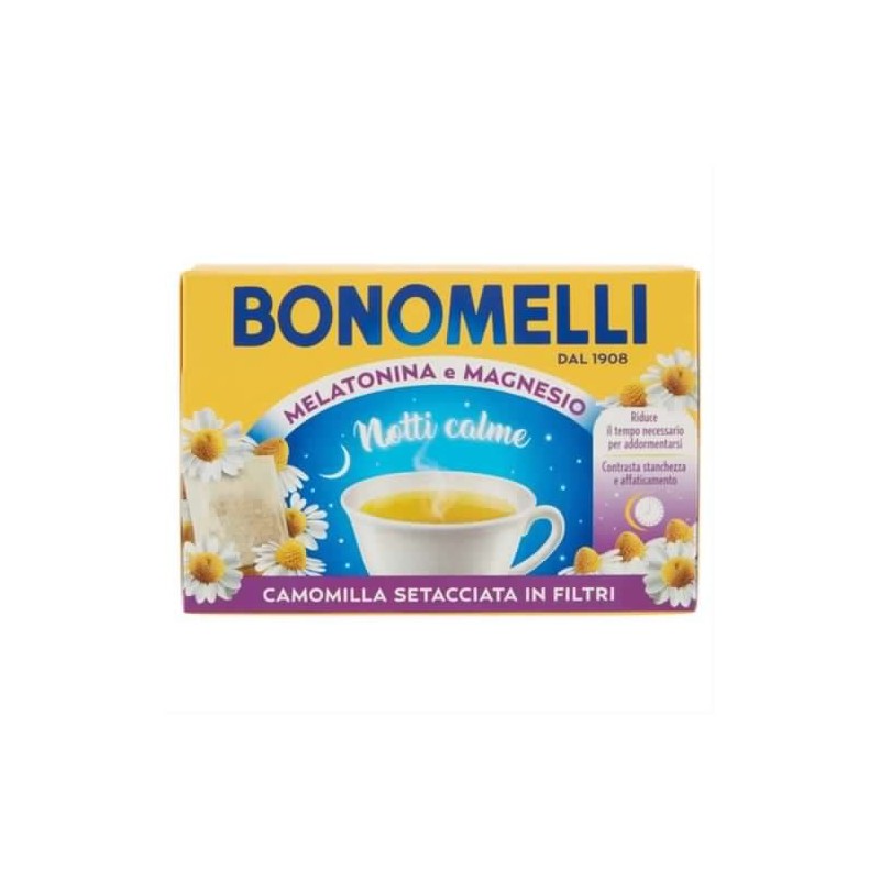 Bonomelli Camomilla Setacciata Magnesio 14 Filtri 35gr