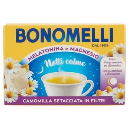 8001840311099 Bonomelli Camomilla Setacciata Magnesio 14 Filtri 35gr