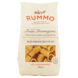 Rummo Le Leggendarie 152 Mezzi Paccheri Rigati 500gr