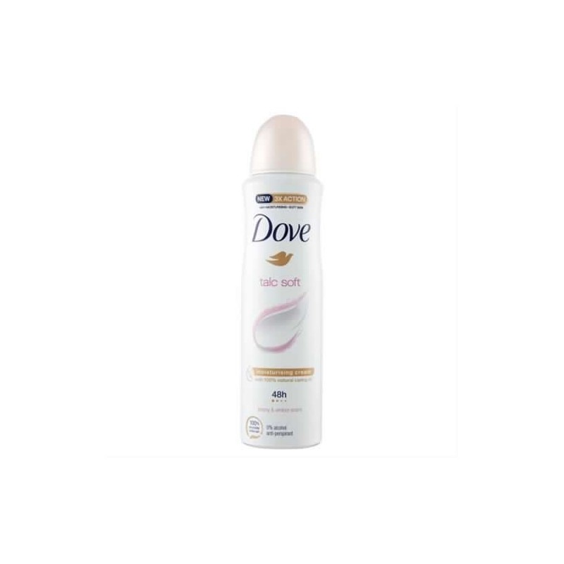 8720181178054 Dove Deo Spray Talc Soft New 150ml