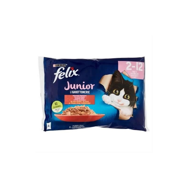 Felix Le Ghiottonerie Junior 4x85gr