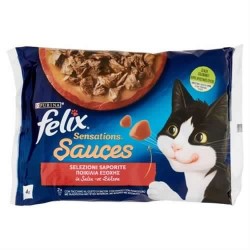 Felix Sensations Sauces Selezioni Saporite 4x85gr