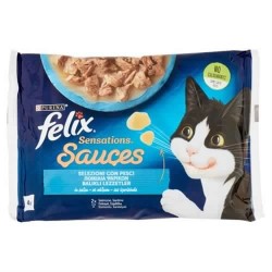 7613287487674 Felix Sensations Sauces Selezioni Con Pesci 4x85gr