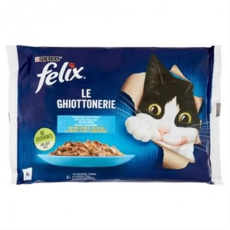 7613287487162 Felix Le Ghiottonerie Selezioni Con Pesci 4x85gr