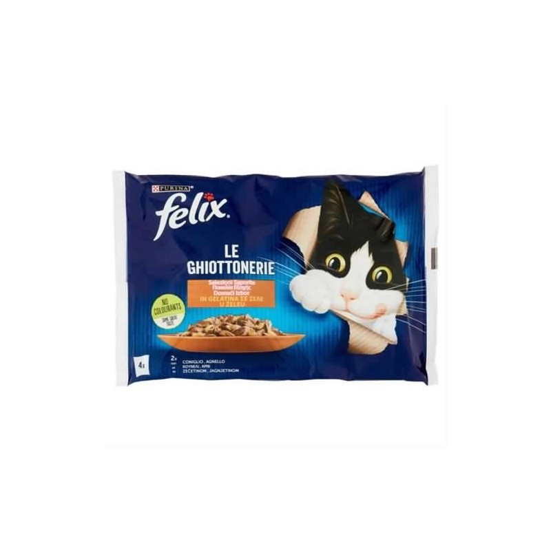 7613287486776 Felix Le Ghiottonerie Selezioni Saporite 4x85gr