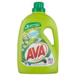 8002910050085 Ava Liquido Lavatrice Freschezza Tropicale 36 Misurini 1800ml