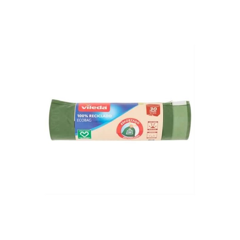 4023103230590 Vileda Sacco Ecobag 100% 30lt 15pz