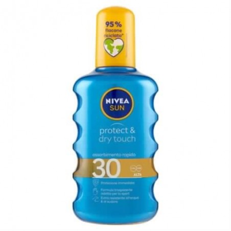 4005900715395 Nivea Sun Protect Dry Touch Spray Fp30 200ml