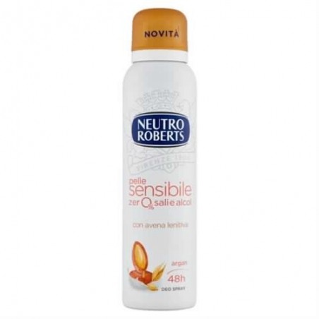 8002410011548 NEUTRO ROBERTS DEO SPRAY AVENA & ARGAN 150ML