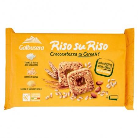 8002190001937 Galbusera Riso Su Riso Croccantezza Ai Cereali 240gr