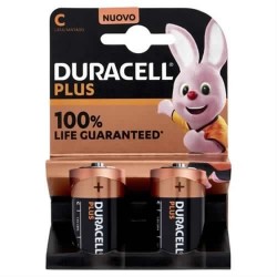 Duracell Plus 100% C Mezza...