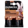 Duracell Plus 100% C Mezza Torcia 2pz