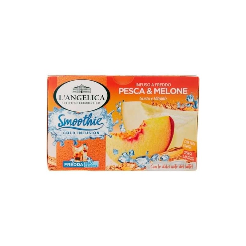 8017331082614 L'angelica Tisana Fredda Pesca Melone 18 Filtri