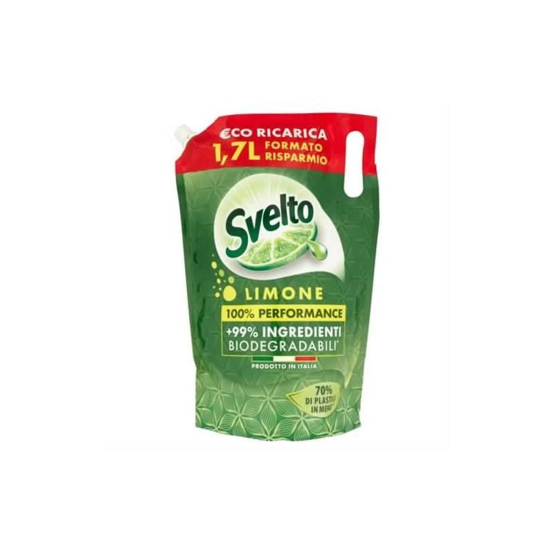 Svelto Piatti Limone Eco Ricarica 1700ml