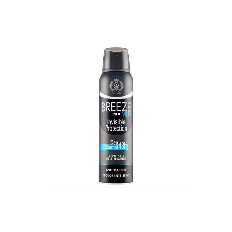 Breeze Deo Spray Men Invisible Protection 150ml