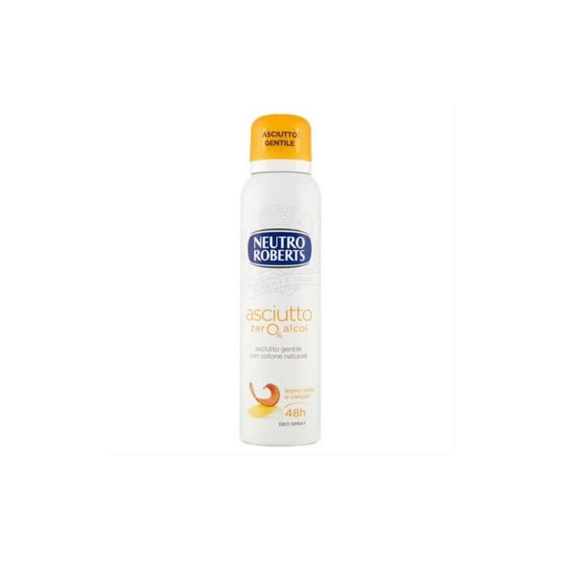 Neutro Roberts Deo Spray Asciutto Cedro E Vaniglia 150ml