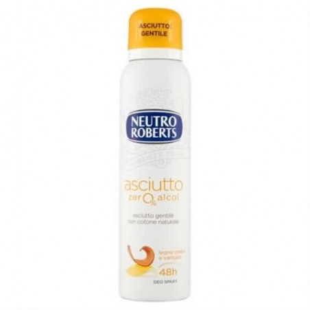 8002410011043 Neutro Roberts Deo Spray Asciutto Cedro E Vaniglia 150ml