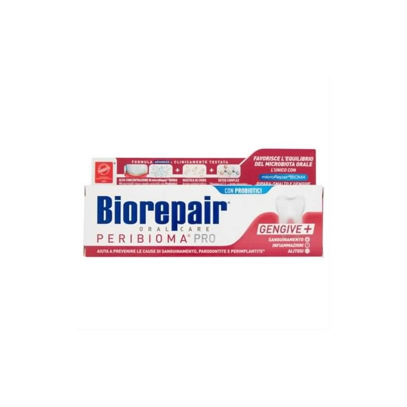 Biorepair Dentifricio Peribioma Pro Gengive+ 75ml