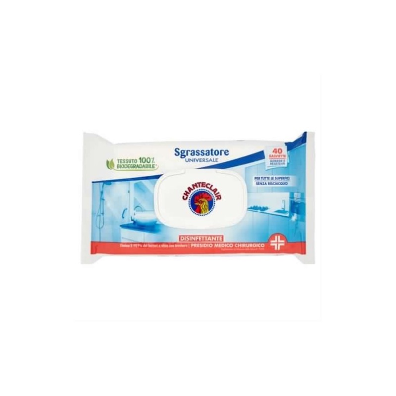 Chanteclair Salviettine Disinfettanti 40pz