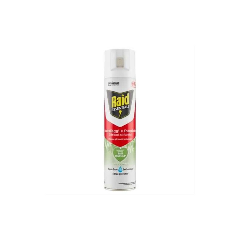 Raid Essentials Scarafaggi E Formiche Spray 400ml