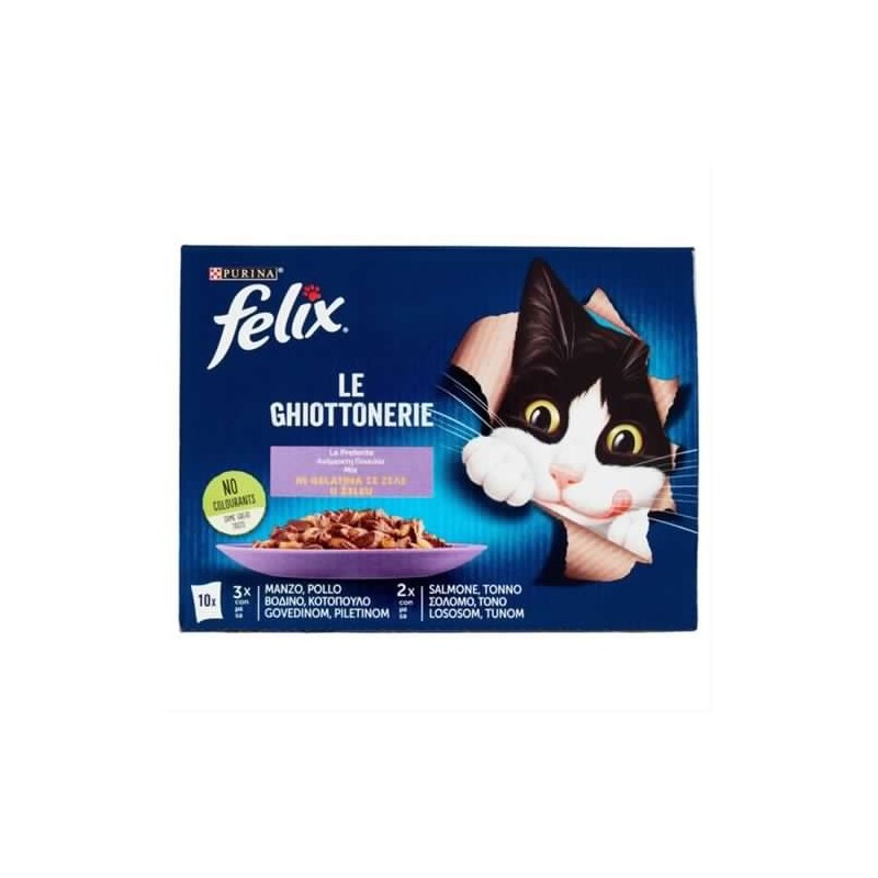 Felix Le Ghiottionerie Le Preferite 10x85gr