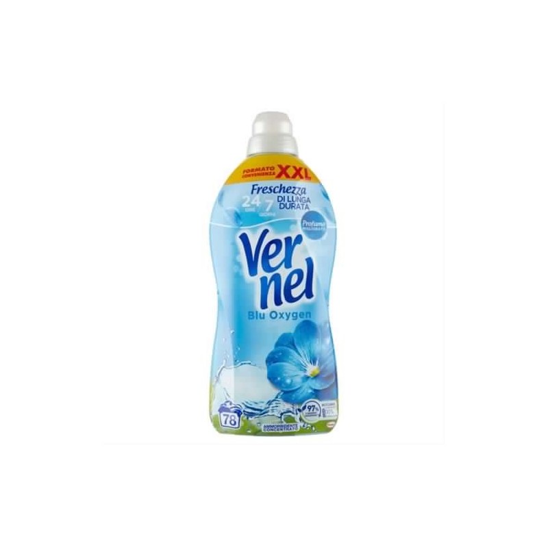 Vernel Ammorbidente Concentrato Blu Oxygen 78 Misurini 1950ml