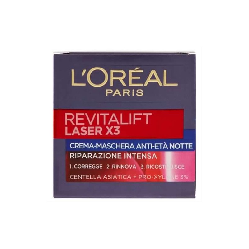 L'oreal Crema Revitalift Laser Crema Notte 50ml