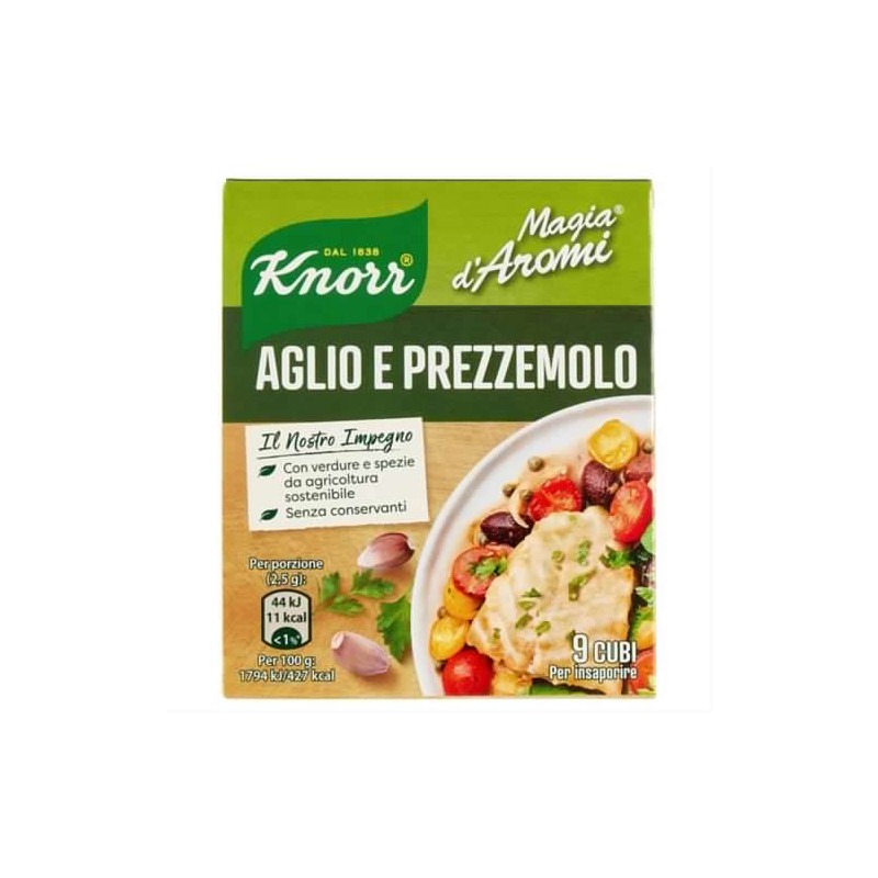 Knorr Magia Di Aromi Aglio E Prezzemolo 9x10gr