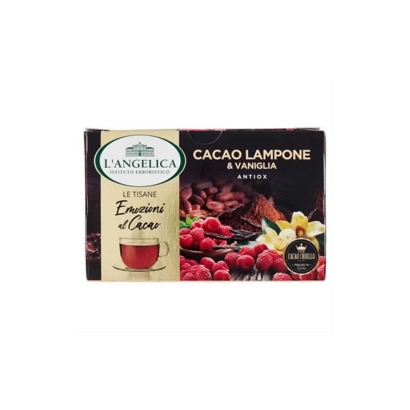 L'angelica Tisana Cacao, Lampone E Vaniglia 15 Filtri