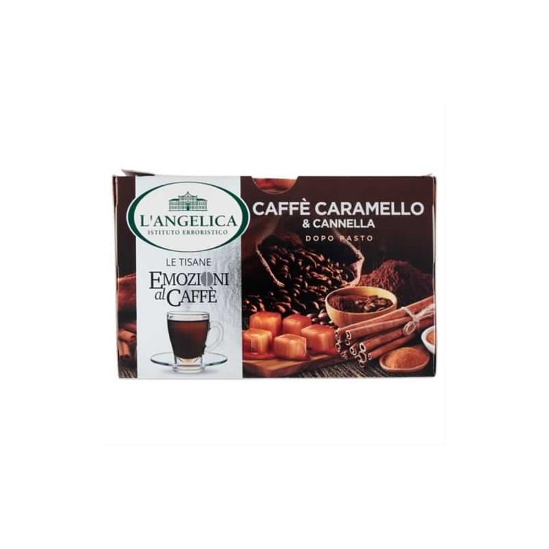 8017331077610 L'angelica Tisana Caffe', Caramello E Cannella 15 Filtri