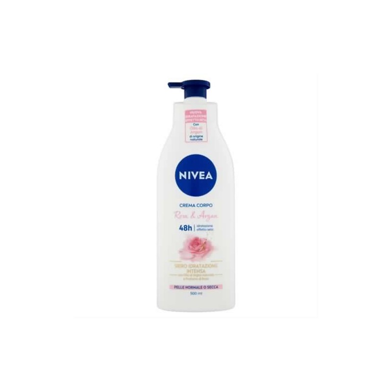 NIVEA BODY FLUIDA ROSA & ARGAN 500ML