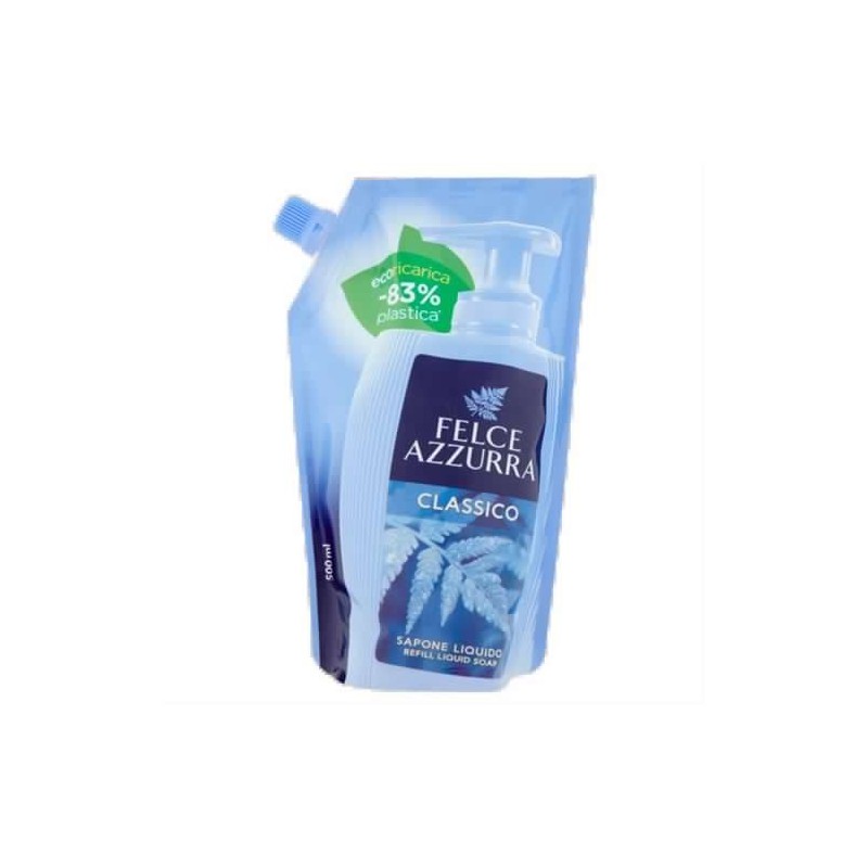 Felce Azzurra Sapone Liquido Eco Ricarica Classico 500ml