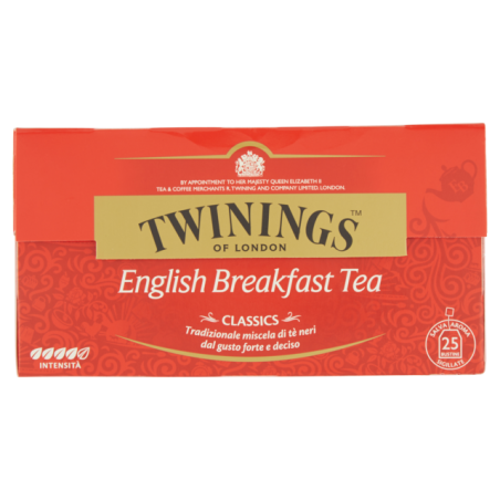 0070177010775 Twining English Breakfast Tea 25x2gr