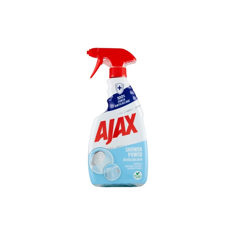 Ajax Shower Power Anticalcare Spray New 600ml