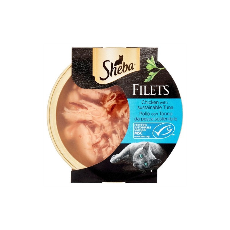 Sheba Filets Pollo E Tonno 60gr