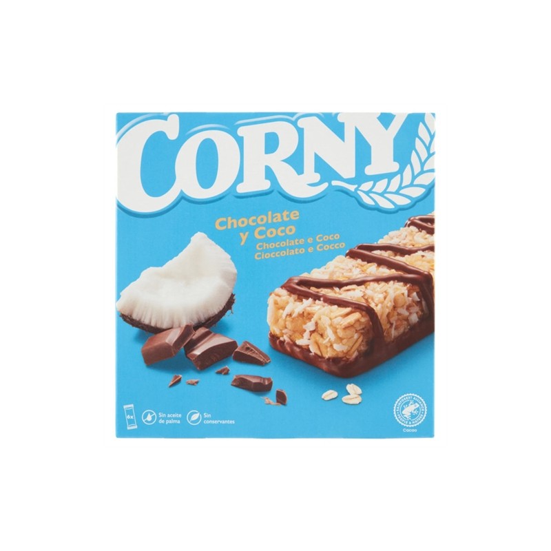 8410175062260 Corny Barrette Muesli Cocco E Cioccolato 150gr