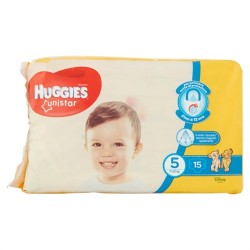 5029053577722 Huggies Unistar 11-25kg 15pz